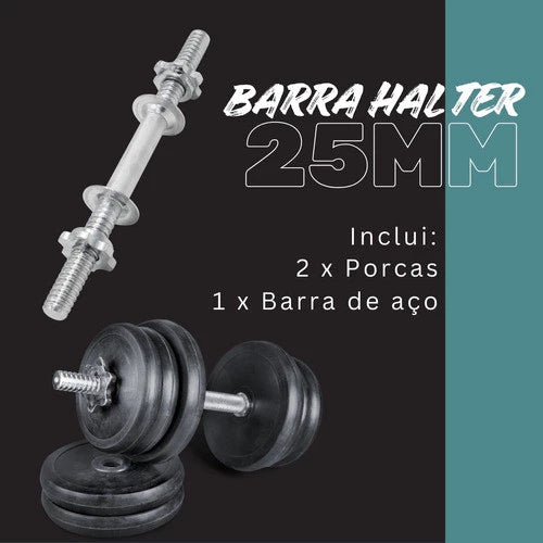 Barra Halter 40cm